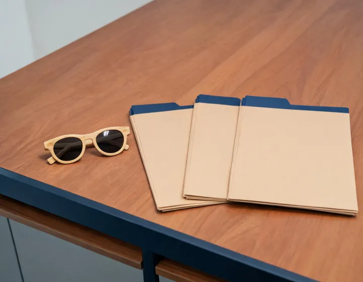 Polarized bamboo sunglasses brief beside factory quote folders